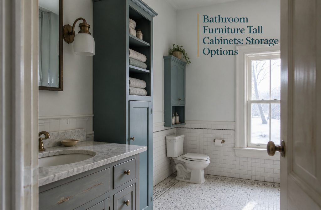Bathroom Furniture Tall Cabinets: 10 Storage Options