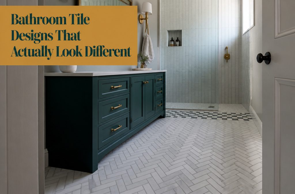 10 Bathroom Tile Designs That Actually Look Different