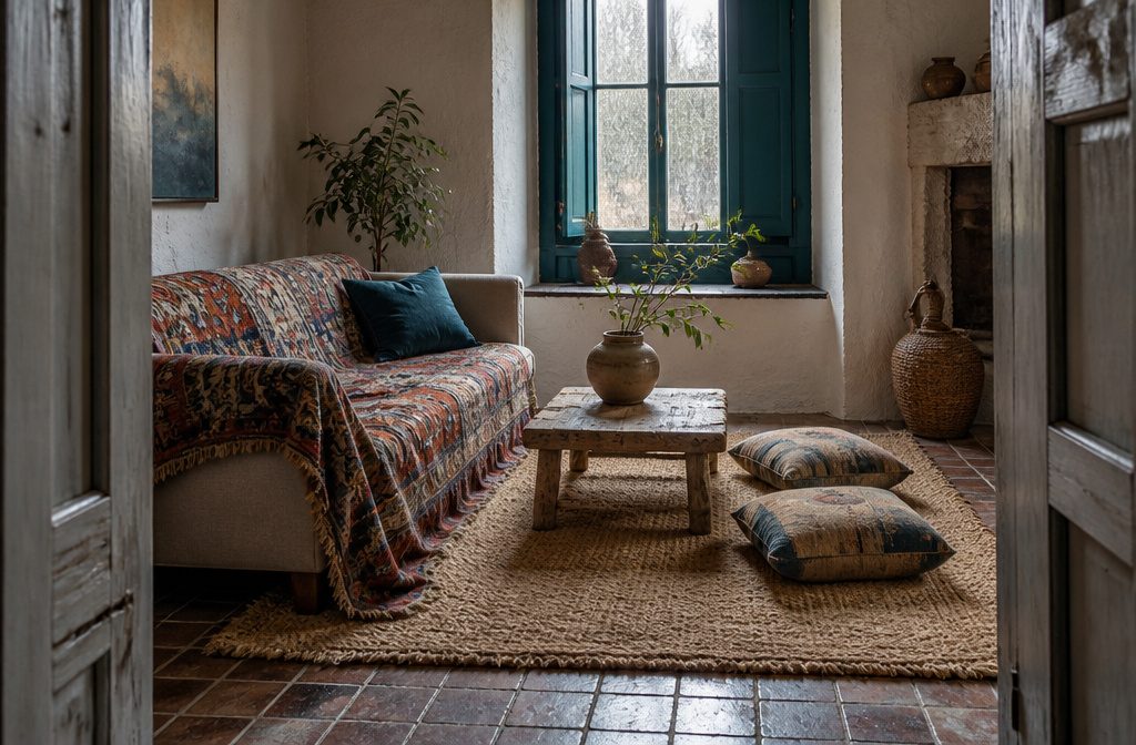 12 Ways to Style a Boho Living Room That Feels Like Home