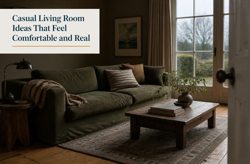 15 Casual Living Room Ideas That Feel Comfortable and Real