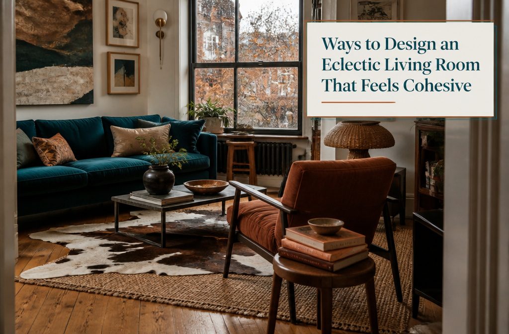 12 Ways to Design an Eclectic Living Room That Feels Cohesive