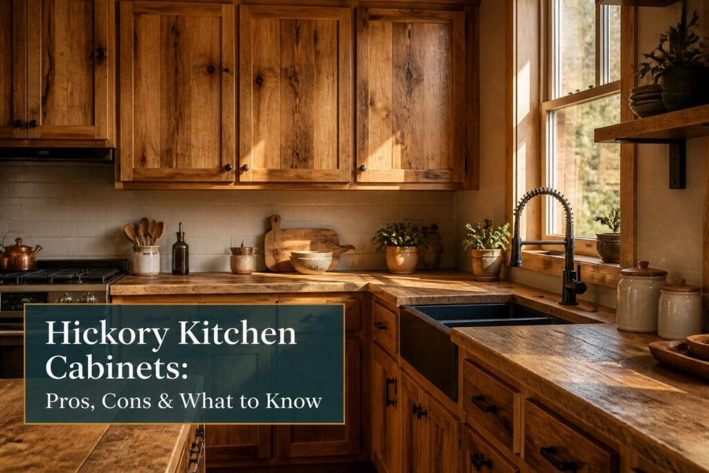 Hickory Kitchen Cabinets: Pros, Cons & What to Know