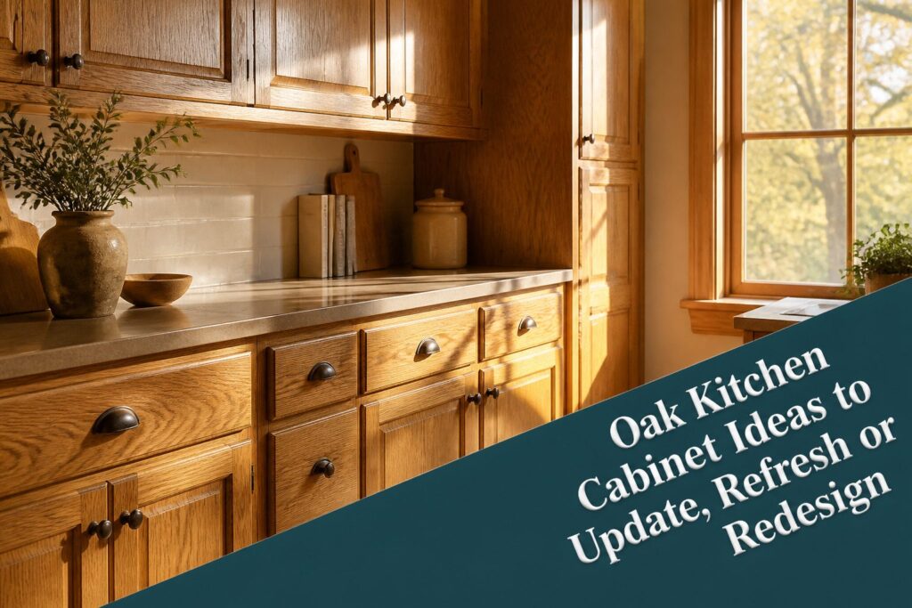 15 Oak Kitchen Cabinet Ideas to Update, Refresh or Redesign
