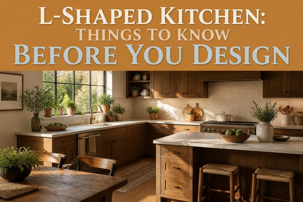 L-Shaped Kitchen: 5 Things to Know Before You Design