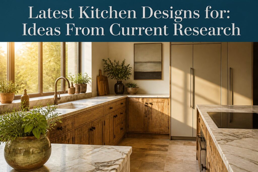 10 Latest Kitchen Designs for 2026: Ideas From Current Research