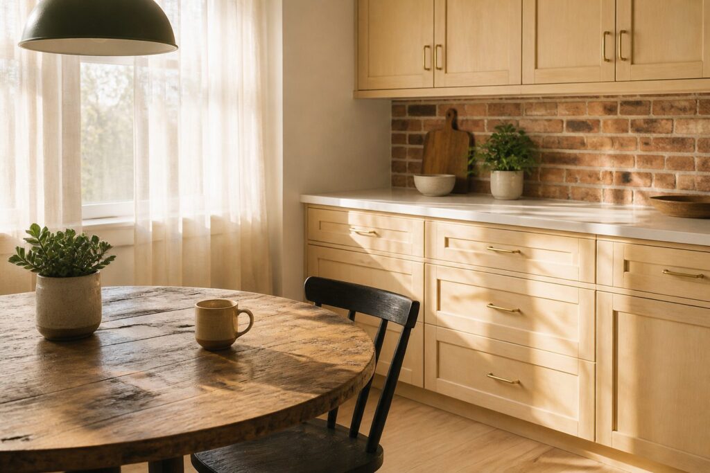 Light Wood Cabinets: What to Pair With Natural Kitchen Cabinetry