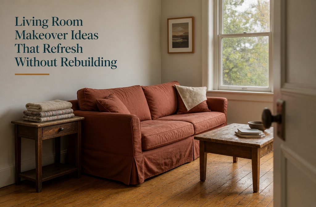 13 Living Room Makeover Ideas That Refresh Without Rebuilding