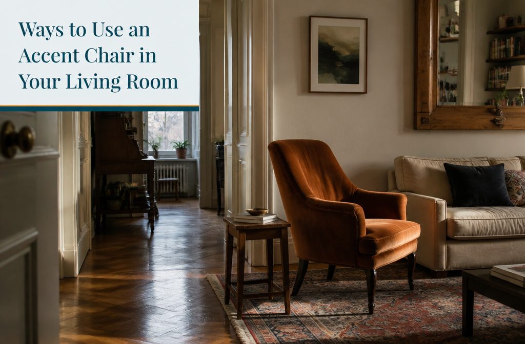 8 Ways to Use an Accent Chair in Your Living Room