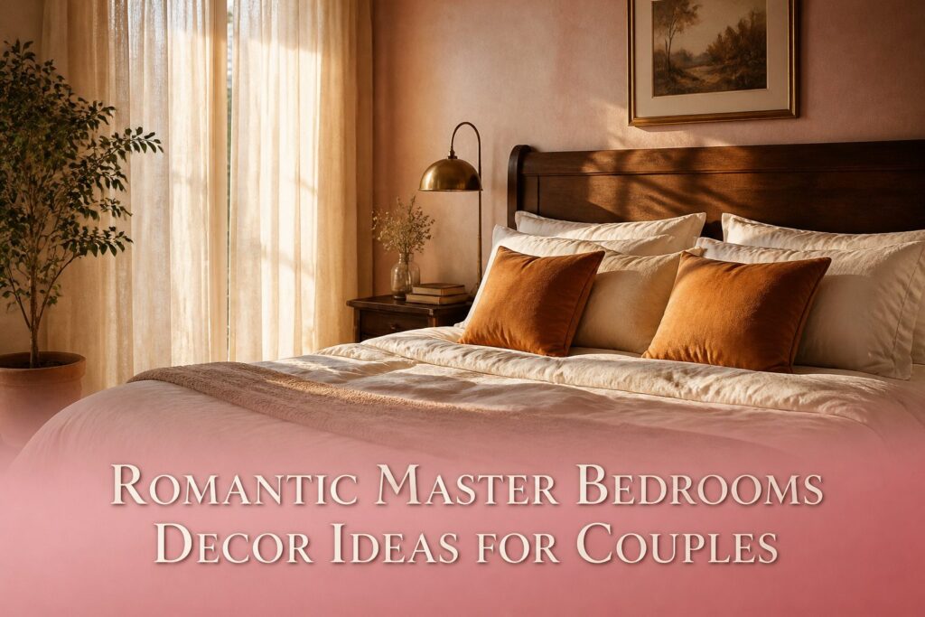 10 Romantic Master Bedrooms Decor Ideas for Couples