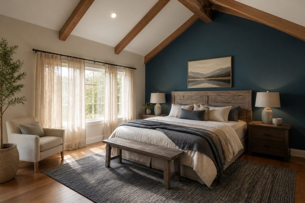 12 Vaulted Ceiling Master Bedroom Ideas for Decor and Layout