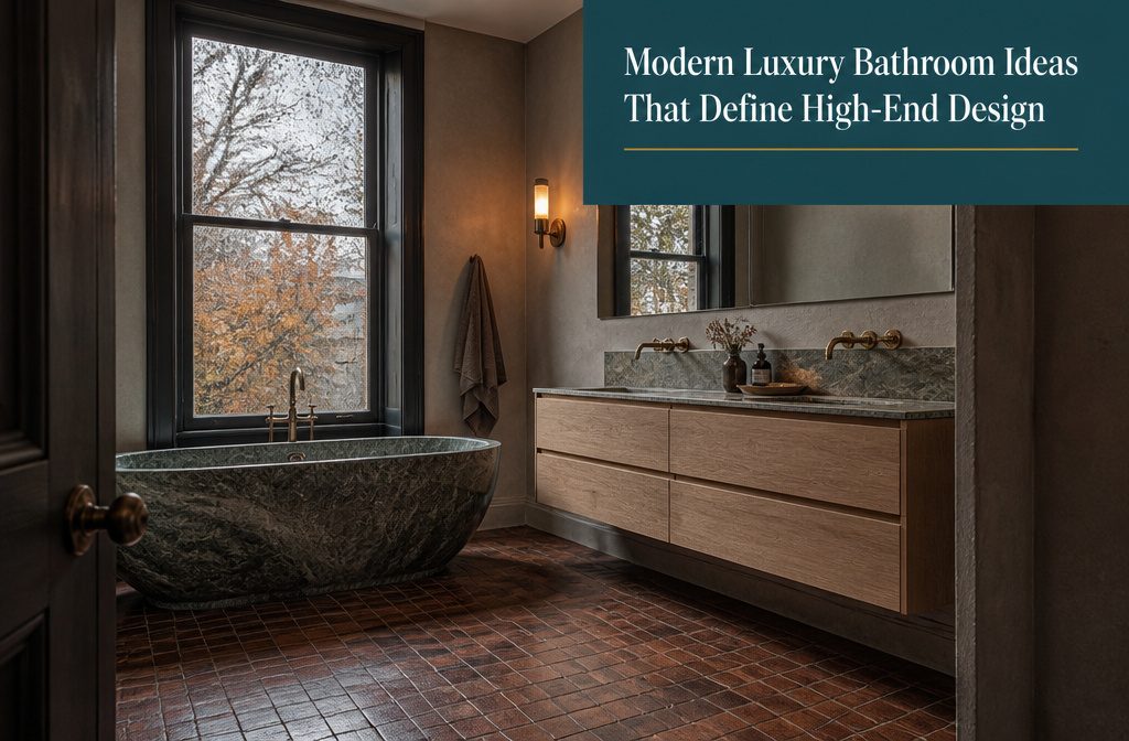 8 Modern Luxury Bathroom Ideas That Define High-End Design