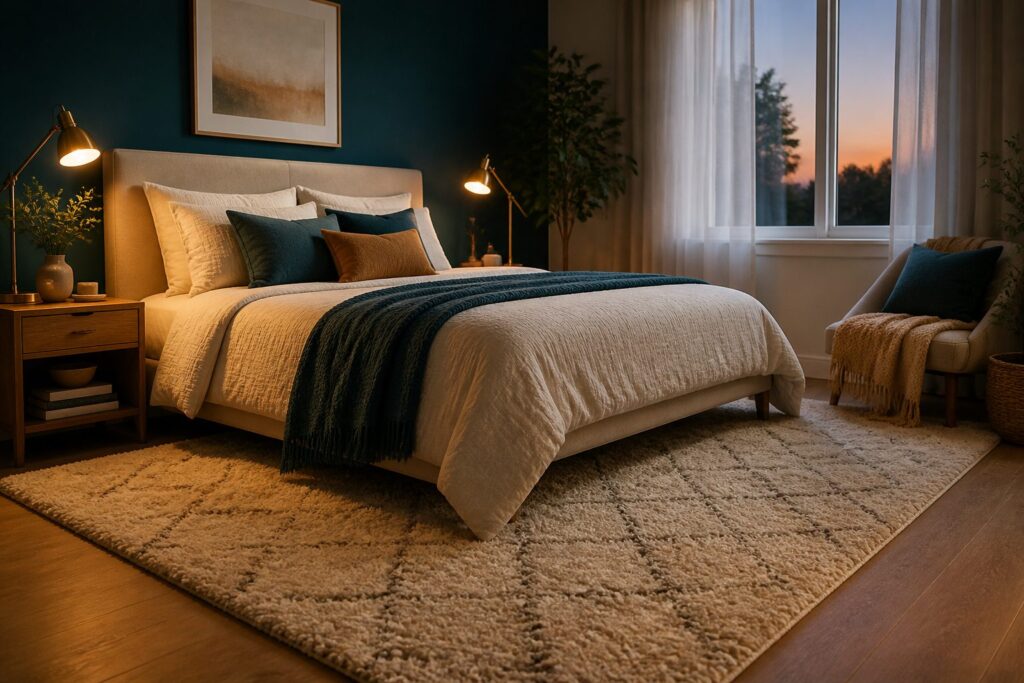 9 Nice Rugs for Bedrooms That Tie the Room Together