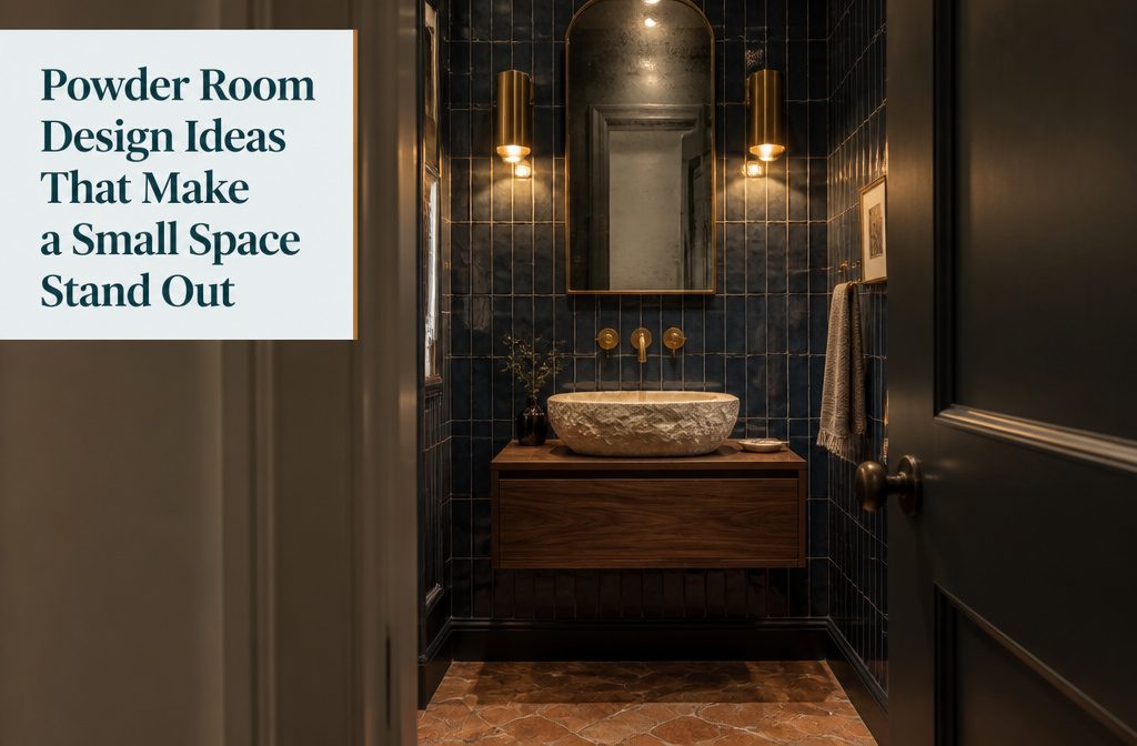 15 Powder Room Design Ideas That Make a Small Space Stand Out