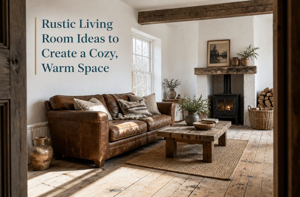 12 Rustic Living Room Ideas to Create a Cozy, Warm Space