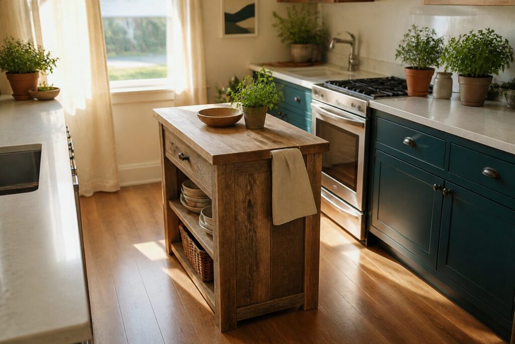 7 Small Kitchen Island Ideas That Fit Where Nothing Else Will