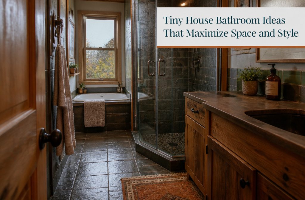 14 Tiny House Bathroom Ideas That Maximize Space and Style